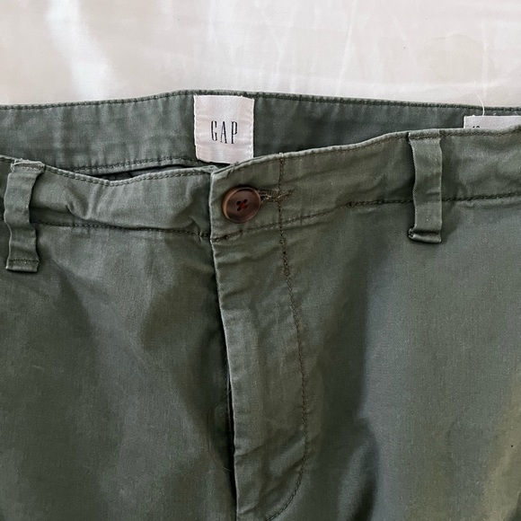 Gap Girlfriend Chino Army Green - Picture 3 of 4
